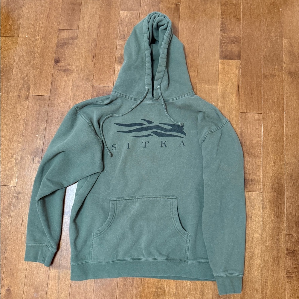 Sitka Men’s Olive Green Hoodie